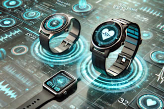 pcb design bioimpedance wearable using max3009 with esp32 sensors and firmware