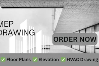 mep drawings, electrical, plumbing, hvac, mechanical, water supply, permit ready