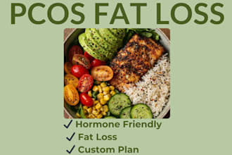 create a pcos friendly weight loss meal plan for women