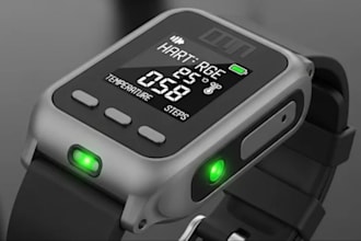 pcb design bioimpedance wearable using max30009 with esp32, sensors and firmware