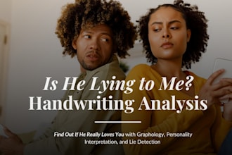 analyse your boyfriends handwriting to test compatibility and lying
