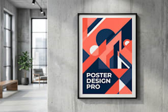 design a clean, minimalist poster for your brand