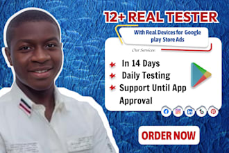 provide closed testing user testing 12 app testers 20 app testers google play