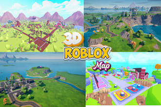 design quality roblox maps, ugc city roblox low poly, tycoon horror map builder