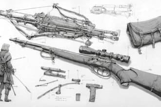 draw your prop or fantasy weapon designs