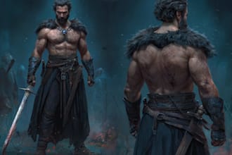 illustrate dnd character illustration
