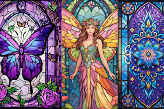 design custom stained glass are mosaic window panel and church stained glass