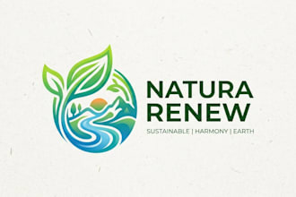 design a clean and professional environmental logo