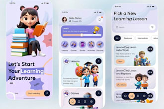 develop elearning app, ai learning app, kids learning app for kids and adults