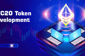 create and deploy a secure erc20 token smart contract