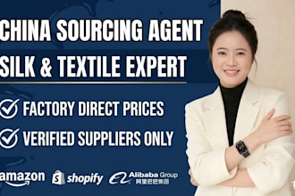 be your expert china sourcing agent for premium silk and textiles