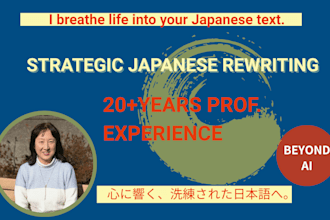 strategically elevate your japanese writing