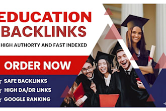 create high authority educational backlinks to boost your SEO rankings