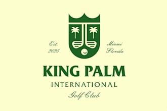 design a modern and professional golf logo