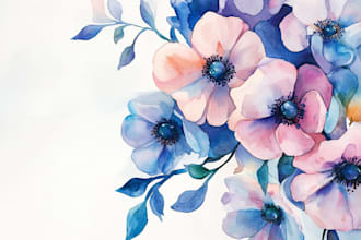 draw a watercolor illustration