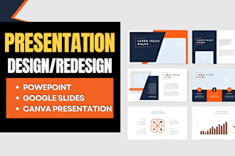 design professional and master powerpoint presentation, google slides