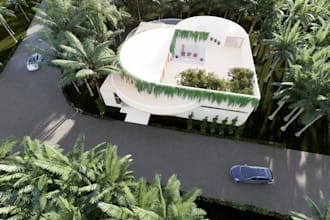 do 3d modeling architecture with revit, sketchup and d5