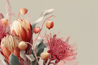 do a botanical illustration
