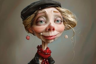 draw caricatures from photos