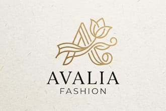 design a stylish and modern fashion store logo