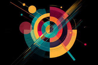 design cool abstract digital art