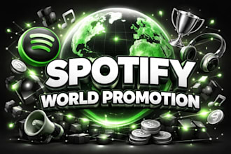 do social advertising on spotify promotion for your music track