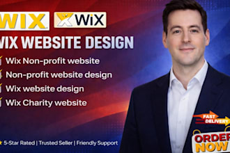 wix nonprofit website design wix charity website design wix ngo website design