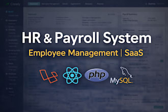 build HR system or payroll system for your business