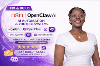 n8n automation n8n fix n8n debug install open claw setup open claw ai  make com