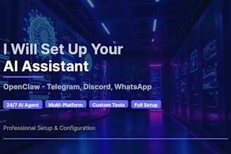 set up your personal ai assistant on telegram or whatsapp