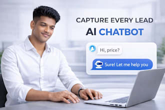 an ai chatbot that replies instantly and captures leads