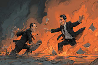 create any current political cartoon