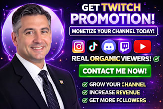 rank your twitch live viewers with twitch channel promotion