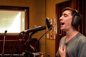 be your nashville artist and sing any country style as male country vocalist