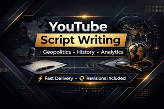 write engaging scripts and content for your youtube channel