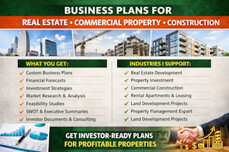 real estate commercial property construction investor rental apartment business