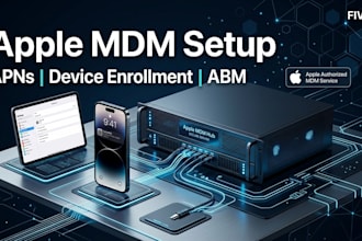 set up apple mdm, apns, and device enrollment professionally