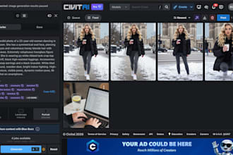 create stunning ai generated images for your business or social media