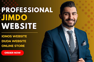 create jimdo website design jimdo landing page redesign jimdo ecommerce store