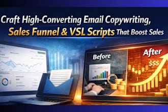 high converting email copy sales funnels