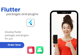 develop flutter dart packages and plugins for you