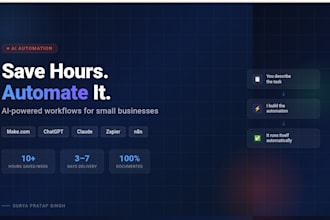 automate a repetitive business task using ai and make