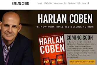 build squarespace writer website author portfolio website publishing website