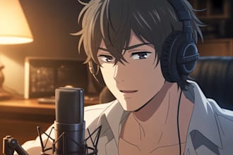 record sexy male erotic boyfriend sfw nsfw voice acting deep anime sensual asmr