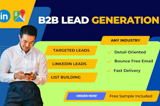 build verified contact lists for b2b lead generation