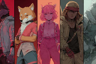 draw art of your furry character or fursona