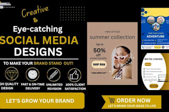 design attractive social media posts