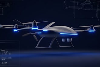 design vtol uav, fixed wing drone and aircraft using solidworks and openvsp