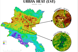 analyze your satellite data using python, qgis or arcgis
