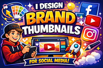 eye catching thumbnails designs in cheap price